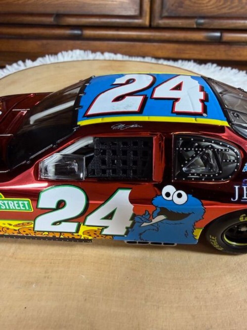 Vintage Jeff Gordon #24 Foundation Sesame Street II 2003 Monte Carlo 1:24 Car - Picture 6 of 16